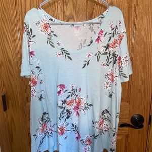 a.n.a printed Floral tshirt!